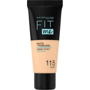 Maybelline Fit Me Matte & Poreless Foundation 115 Ivory - Maison des fragrances
