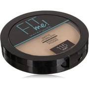 Maybelline Fit Me Matte & Poreless Pressed Powder 14g 115 Ivory - Maison des fragrances