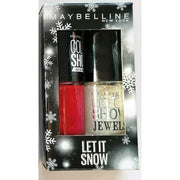 Maybelline Have Yourself A Merry Little Mani Duo Nail Polish Set Let It Snow - Maison des fragrances