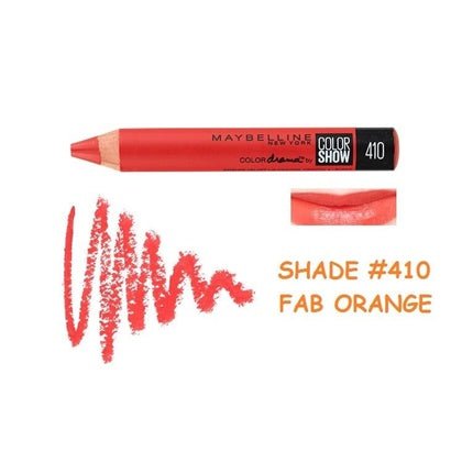 Maybelline Intense Drama Color Show Velvet Lip Crayon Lipstick Liner - Maison des fragrances