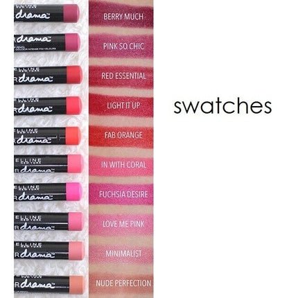 Maybelline Intense Drama Color Show Velvet Lip Crayon Lipstick Liner - Maison des fragrances