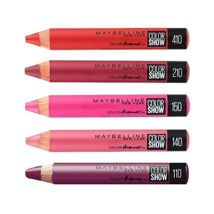 Maybelline Intense Drama Color Show Velvet Lip Crayon Lipstick Liner - Maison des fragrances