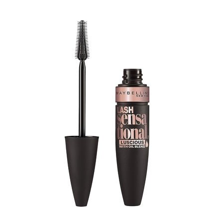 Maybelline Lash Sensational Mascara Luscious Black With Oil Blend 9.5ml - Maison des fragrances