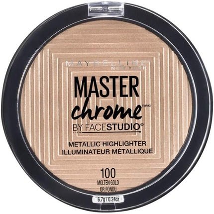 Maybelline Master Chrome Highlighter No.100 Molten Gold - Maison des fragrances