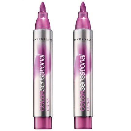 Maybelline New York Colorsensational Lipstain Plum Flushed 0.1 Fluid Ounce - Maison des fragrances