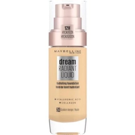 Maybelline New York Dream Radiant Liquid Foundation Nude Colour 021 30ml - Maison des fragrances