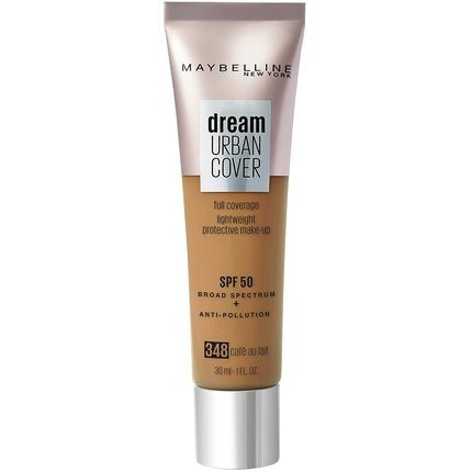 Maybelline New York Dream Urban Cover 348 Café au Lait 30ml - Maison des fragrances