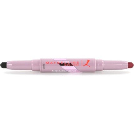 Maybelline New York Dual Use Matte and Metallic Eyeshadow Stick Puma Limited Edition METALLIQUE Eye PROFILER Duo 04 Goals Courage 1UN 1.65G - Maison des fragrances