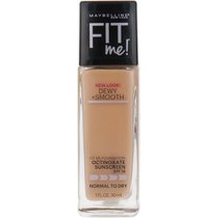 Maybelline New York Fit Me Dewy Smooth Foundation - 240 Golden Beige, 30 Ml - Maison des fragrances
