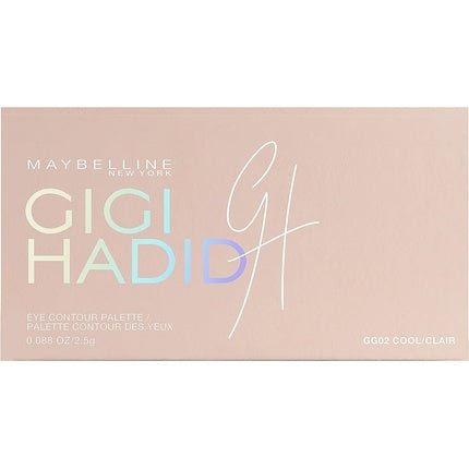 Maybelline New York Gigi Hadid Eye Contour Palette GG02 Cool 3g - Maison des fragrances