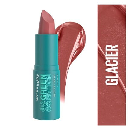 Maybelline New York Green Edition Buttercream Lipstick 011 Glacier 3.4g - Maison des fragrances