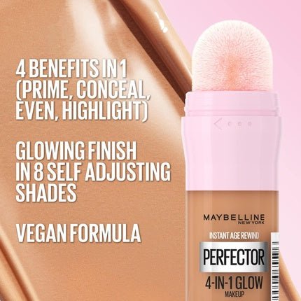 Maybelline New York Instant Anti - Age Rewind Perfector 4 - in - 1 Glow - Maison des fragrances