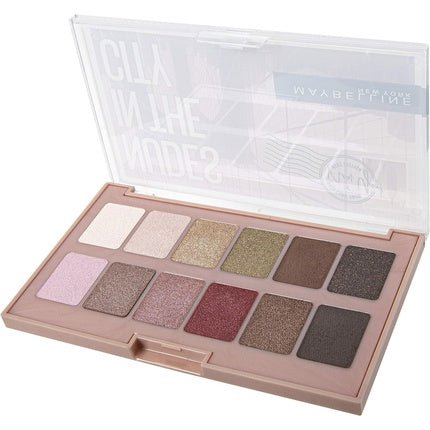 Maybelline New York Nudes In The City Eyeshadow Palette 64g - Maison des fragrances