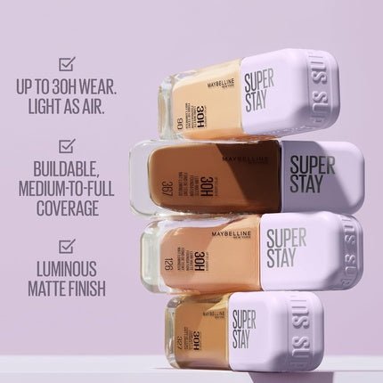 Maybelline New York Super Stay Up To 30h Lumi - Matte Foundation Medium - Full - Maison des fragrances