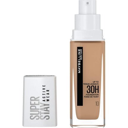 Maybelline New York Superstay Active Wear 30h Foundation 30ml Ivory 10 - Maison des fragrances