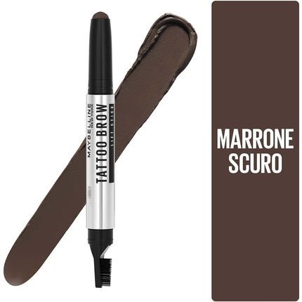 Maybelline New York Tattoo Brow Lift 2 - in - 1 Eyebrow Pencil 04 Deep Brown 1g - Maison des fragrances