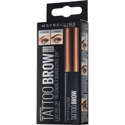 Maybelline New York Tattoo Brow Peel Off Eyebrow Gel Tint Semi - Permanent - Maison des fragrances