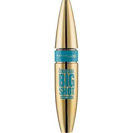 Maybelline New York Volum'Express The Colossal Big Shot Waterproof Mascara for Volume 9.5ml Leather Black - Maison des fragrances