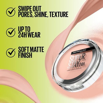 Maybelline SuperStay 24H Hybrid Powder Foundation 75 Shade 9g - Maison des fragrances