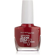 Maybelline Superstay 7 Days Tone 501 Cherry Long Lasting Gel Effect Nail Polish Color Red 501 Cherry - Maison des fragrances