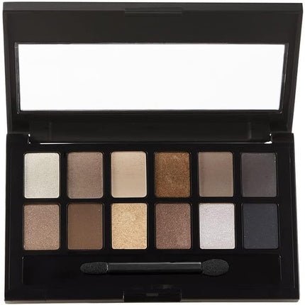 Maybelline The Nudes Eyeshadow Palette - 12 Shades, 9.6g - Maison des fragrances
