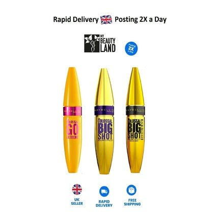 Maybelline Volum'Express Colossal Volume Mascara Black 10.7 Ml - Maison des fragrances