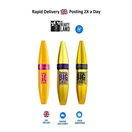 Maybelline Volum'Express Colossal Volume Mascara Black 10.7 Ml - Maison des fragrances
