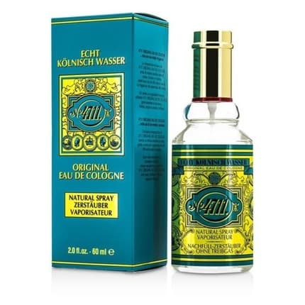 4711 ECHT KOLNISCH WASSER Eau de Cologne 60ml Classic Fragrance - Refreshing for Body, Mind, and Soul - Natural Spray Unboxed