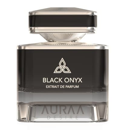 Auraa Desire Black Onyx Extrait De Floral Spicy Pink pepper, Bergamot, Black pepper Scents Long Lasting Eau de Parfum 100oz for men