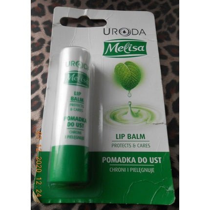 Melissa Lip Balm Protect & Care with Beeswax, Vitamin E, Carnauba Wax, Lanolin, UVA/UVB - Maison des fragrances