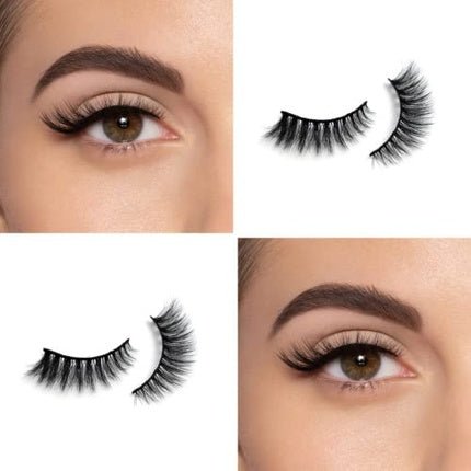 Melody Lashes Natural Eyelashes Premium Quality Half Lashes Soft Cotton Band Reusable Vegan Natural Cat Eye Lashes for a Dreamy Eye Look Confidence - Maison des fragrances