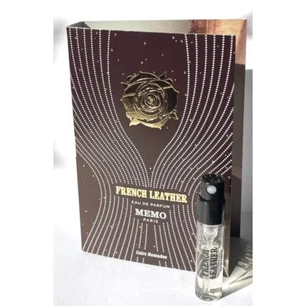 MEMO French Leather - Eau de Parfum 1.5ml - NEW with card - Maison des fragrances