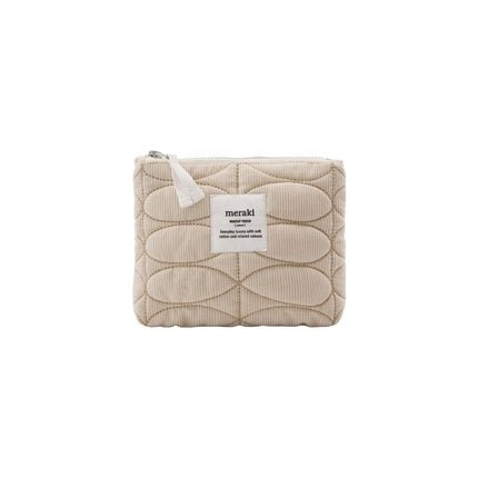 Meraki Mentha Makeup Bag - 19 Cm - Off White Safari 303530048 - Maison des fragrances
