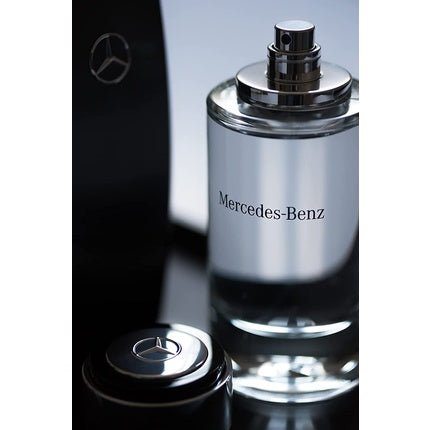 Mercedes-Benz For Men Irresistible Fragrance Woody Aromatic Elegantly Masculine Naturally Infused And Crafted Fresh And Sensual Deep And Vibrant Scent Eau De Toilette 2.5 Oz - Maison des fragrances