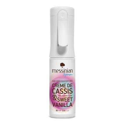 Messinian Spa Creme De Cassis & Sweet Vanilla Hair & Body Fragrance Mist - 90ml - Maison des fragrances