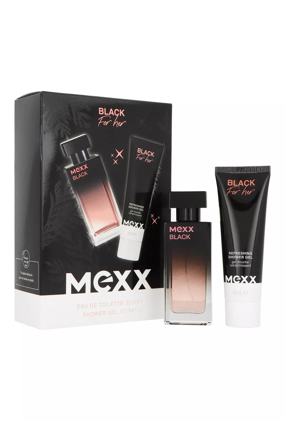 Mexx Black Gift Set - And Shower Gel Coffret (Coffret) Femme 30ml - Maison des fragrances