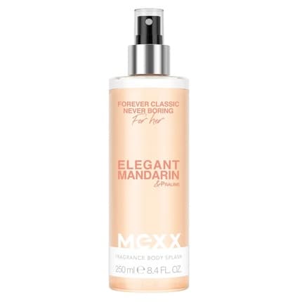 Mexx Forever Classic Never Boring Elegant Mandarine Praline Body Mist Eau de Toilette (EDT) Femme 250ml - Maison des fragrances