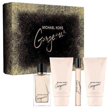 Michael Kors Gorgeous Perfume Gift Set Coffret (Coffret) Femme - Maison des fragrances