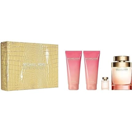 Michael Kors Wonderlust Natural 4-Piece Gift Set Coffret (Coffret) Femme - Maison des fragrances