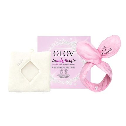 Microfiber Makeup Remover Glove with Adjustable Hairband - Maison des fragrances