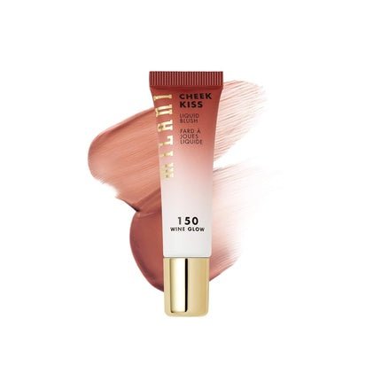 Milani Cheek Kiss Liquid Blush Makeup Blendable Buildable Cheek Blush Lightweight Liquid Blusher and Cheek Color Old Wine Glow - Maison des fragrances