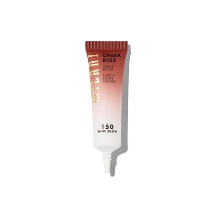 Milani Cheek Kiss Liquid Blush Makeup Blendable Buildable Cheek Blush Lightweight Liquid Blusher and Cheek Color Old Wine Glow - Maison des fragrances