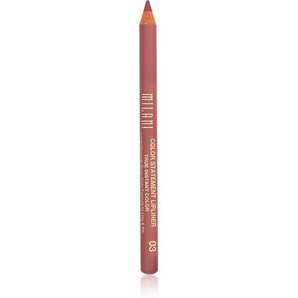 Milani Color Statement Lipliner Nude 0.04 Ounce Cruelty - Free Lip Pencil to Define Shape and Fill Lips - Maison des fragrances