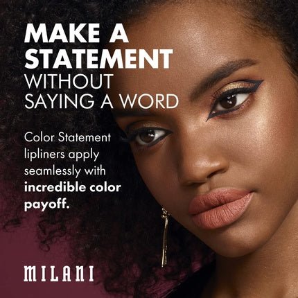 Milani Color Statement Lipliner Nude 0.04 Ounce Cruelty - Free Lip Pencil to Define Shape and Fill Lips - Maison des fragrances