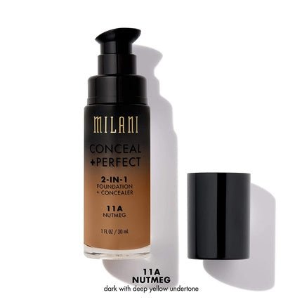 Milani Conceal + Perfect 2 - In - 1 Foundation + Concealer Nutmeg - Maison des fragrances