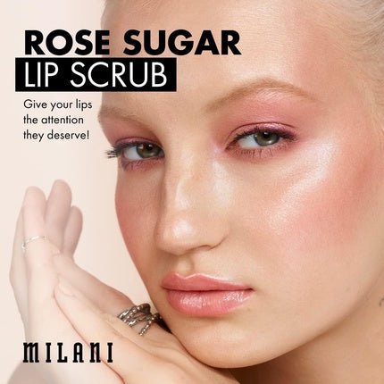 Milani Rose Sugar Lip Scrub Lip Exfoliator for Lip Care and Lip Repair - Maison des fragrances