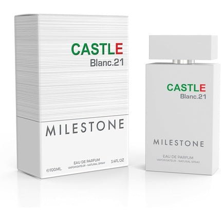 Milestone Perfumes Castle Blanc 21 Men's - Long - Lasting Fragrance Eau de Parfum Homme - Maison des fragrances