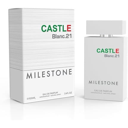 Milestone Perfumes Castle Blanc 21 Men's - Long - Lasting Fragrance Eau de Parfum Homme - Maison des fragrances