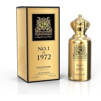 Milestone Perfumes Royal Collection No.1 Unisex Long Lasting Fragrance Eau de Parfum - Maison des fragrances