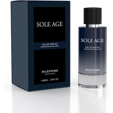 Milestone Perfumes Sole Age Men Long Lasting Fragrance Eau de Parfum Homme 100 ml - Maison des fragrances